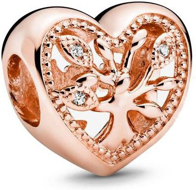 YIRAN Jewelry Anhänger, Kupfer, Roségold, Zirkonia, Damen - Bild 1