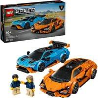 Lego Speed Champions Lamborghini Revuelto und Huracán STO Rennautos ab 10 Jahren - Bild 2