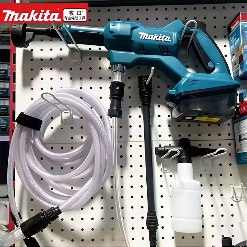 Makita DHW180 Akku-Reinigungsmaschine 18V 6.0Ah Blau kabellose Outdoor-Wasserpistole für die Autoreinigung und den Haushalt - Bild 6