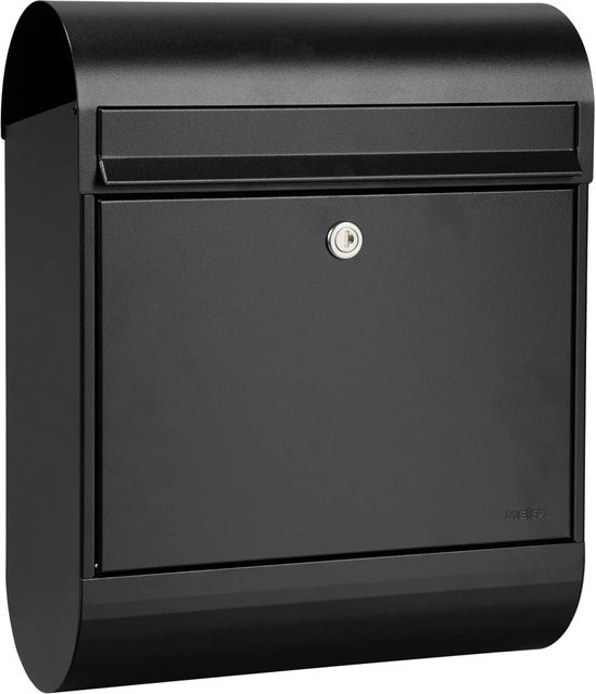 MEFA Briefkasten Ruby 866 Schwarz B/H/T: 45 x 35,4 x 16 cm - Bild 1