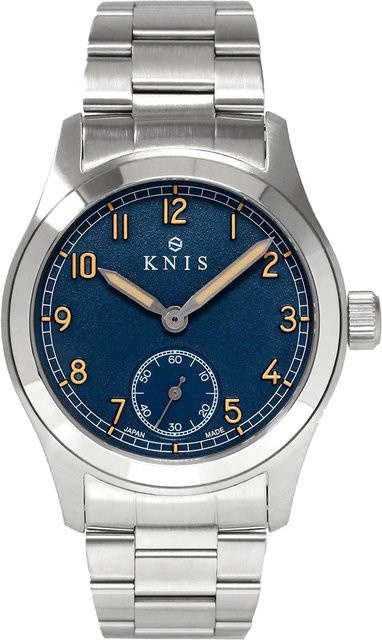 KNIS Armbanduhr, Quarz, Edelstahl, Blau, Saphirglas, 10 ATM, Herren - Bild 1