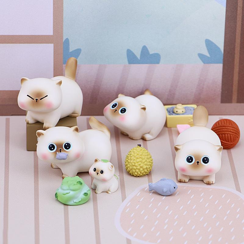 Fashnics Siamkatze Blind Box Mini-Figur Kätzchen Puppe - Bild 2