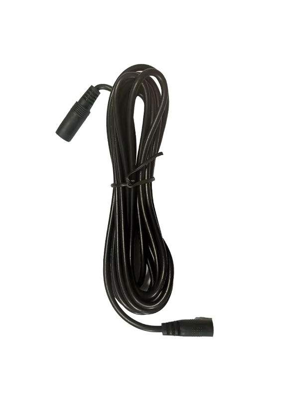 MJJC DC Power Stecker Verlängerungskabel mit 5,5mm x 2,1mm Hohlstecker, Männlich zu Weiblich, Schwarz - Bild 6