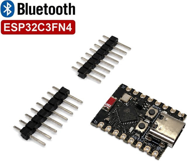 VORILYNEX ESP32-C3 SuperMini Entwicklungsboard in Schwarz mit WiFi und Bluetooth für Arduino - Bild 1