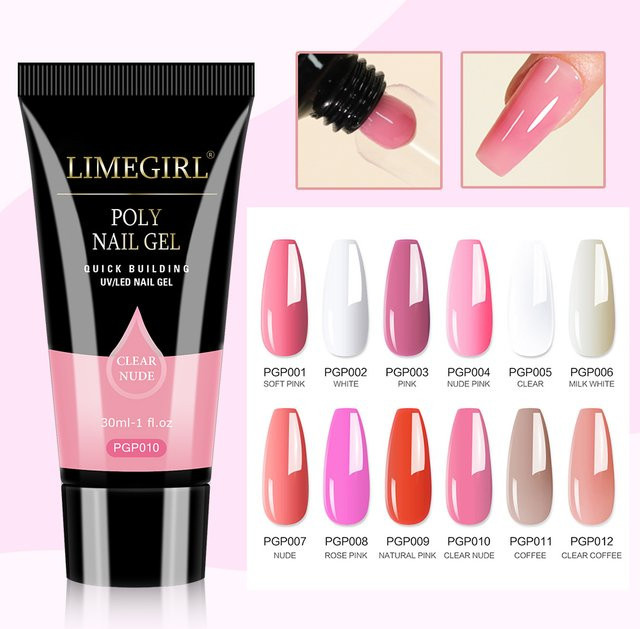 LIMEGIRL Nagelverlängerungsgel, Glänzend, 30 ml - Bild 1