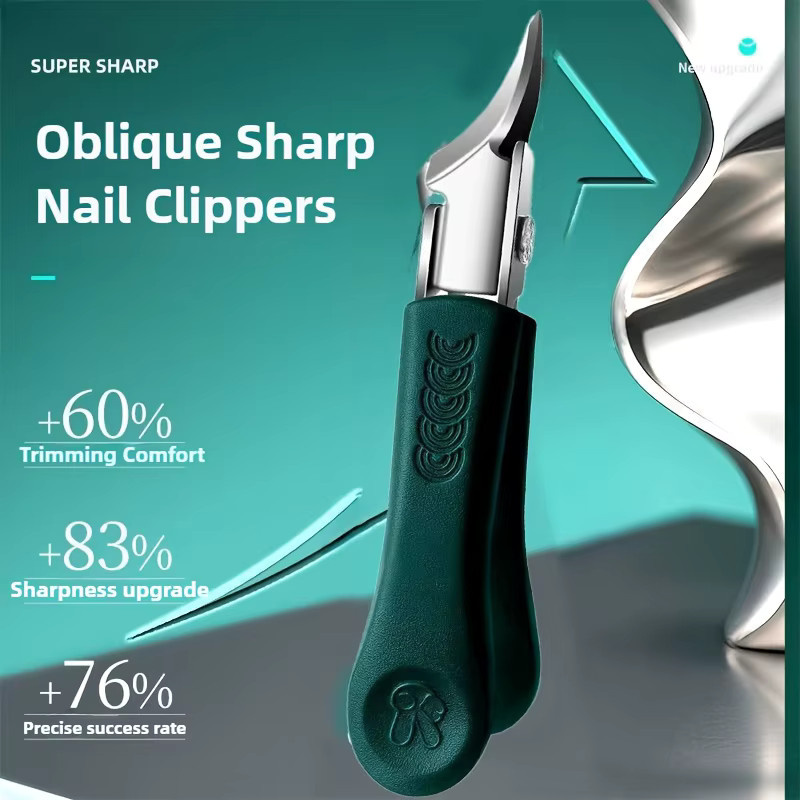 Ouriner Nagelknipser aus Edelstahl, Glänzend, Unisex - Bild 1
