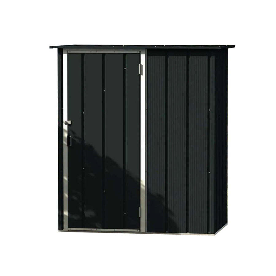 DURAMAX Metall-Gerätehaus Easy aus verzinktem Stahl in Anthrazit B/T: 1,5 x 0,9 m, Höhe: 1,9 m - Bild 2