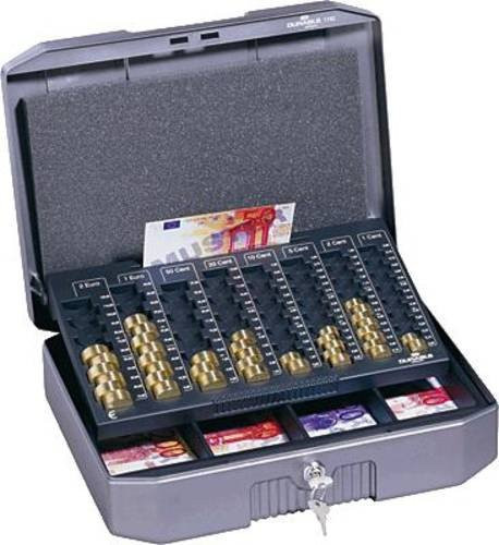 Durable Geldkassette Euroboxx Anthrazit B/H/T: 35,2 x 12,0 x 27,6 cm - Bild 1
