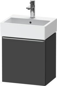 Duravit Waschtischunterschrank D-Neo in Grau Matt mit 1 Tür, Wandmontage, B/T/H: 43,4 x 32,2 x 44 cm - Bild 1