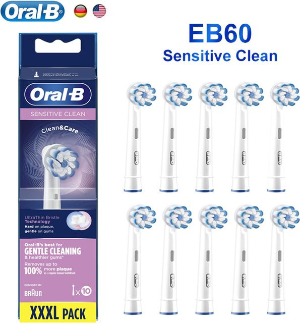 Oral-B Sensi Ultradünne Ersatz-Zahnbürstenköpfe, Weiß, Unisex - Bild 1
