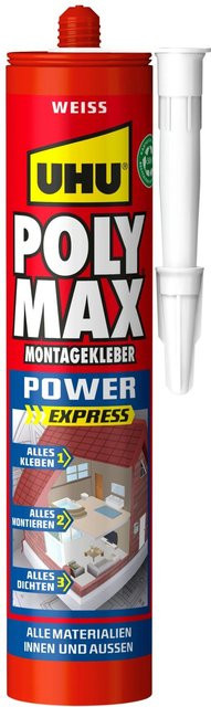 UHU Poly Max Montagekleber MS-Polymer in Weiß, 425 g - Bild 1