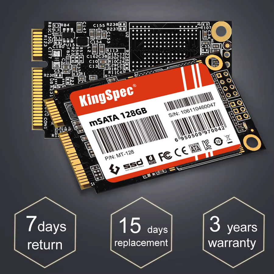 KingSpec mSATA SSD Internes Solid State Drive für Dell Notebook PC - Bild 2