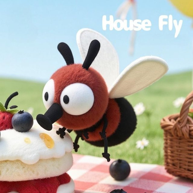 Yiran toy Rote Bohnen Fliege, Plüschtier, Rot, ab 3 Jahre - Bild 1