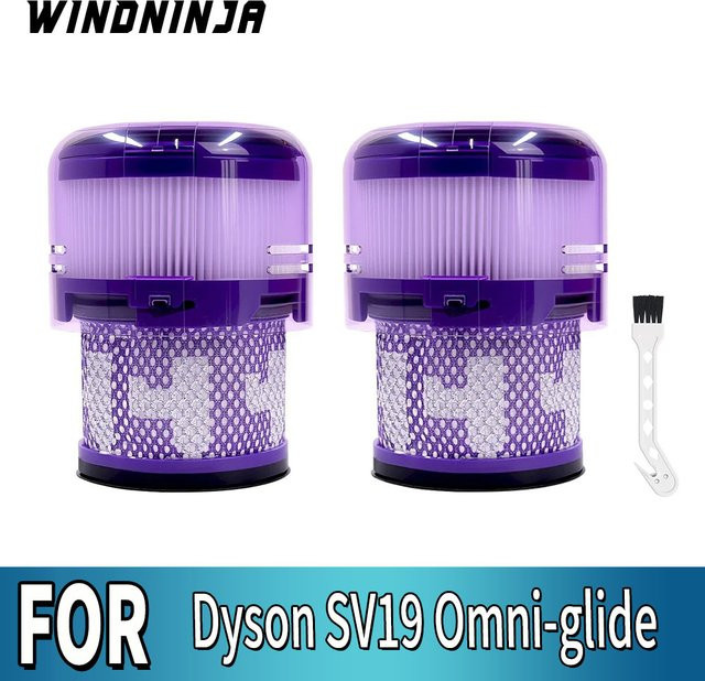 Waschbare Ersatzfilter für Dyson SV19 Omni Glide Staubsauger in Purple, Teil 965241 01 - Bild 1