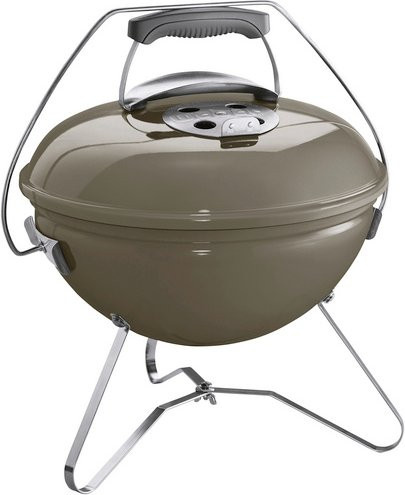 Weber Smokey Joe Premium Holzkohlegrill in Grau mit einer Grillfläche von Ø 37 cm - Bild 1