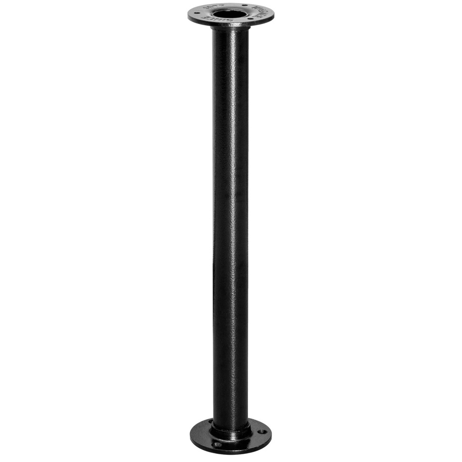 Wagner Möbelbein Industrial Pipe aus Stahl in Schwarz Matt, Höhe: 40 cm, Durchmesser: 32,5 mm - Bild 2