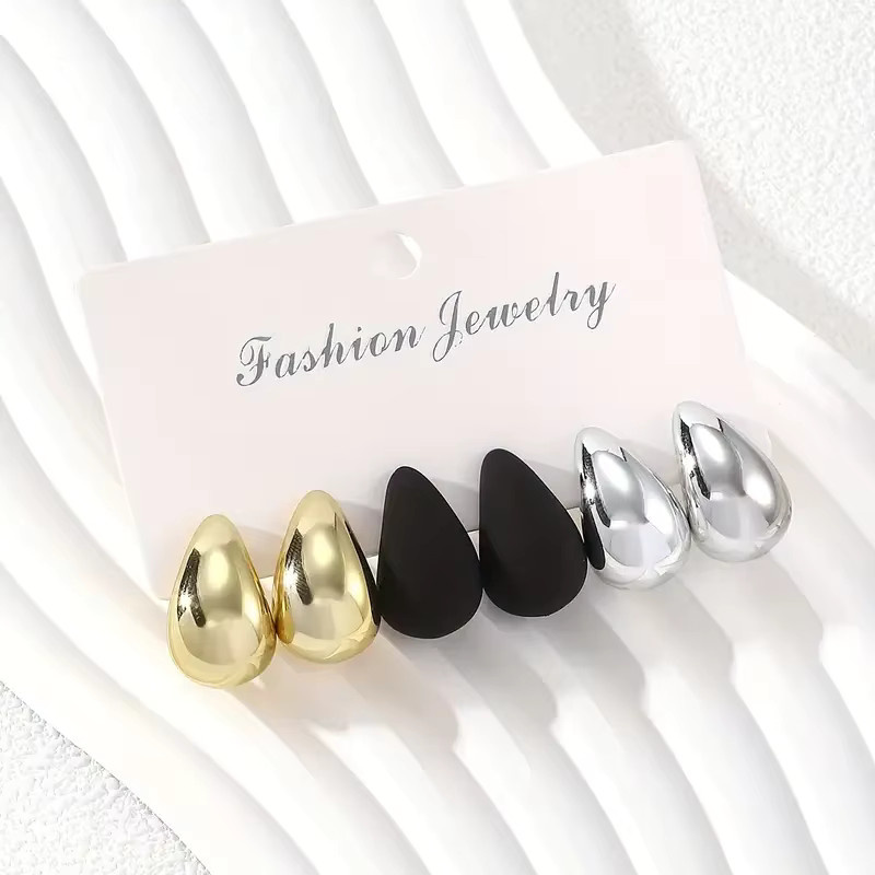 AY Ohrstecker-Set, Tropfen, Damen - Bild 3