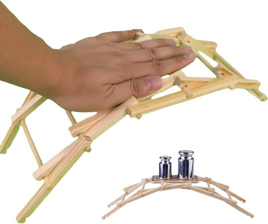 Meade DIY Holz Beili Brücke Bogen Brücke, Bau Modell Kit, Bausteine
