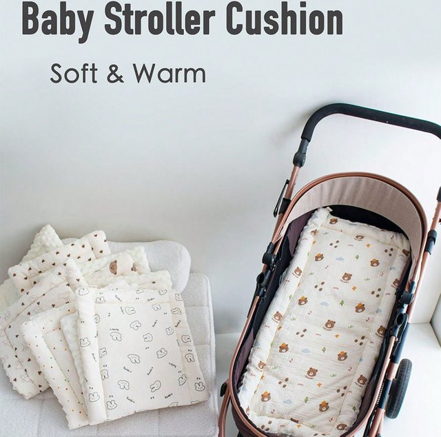 Weiches Sitzkissen für Kinderwagen als Babymatratze für Neugeborene - Bild 1