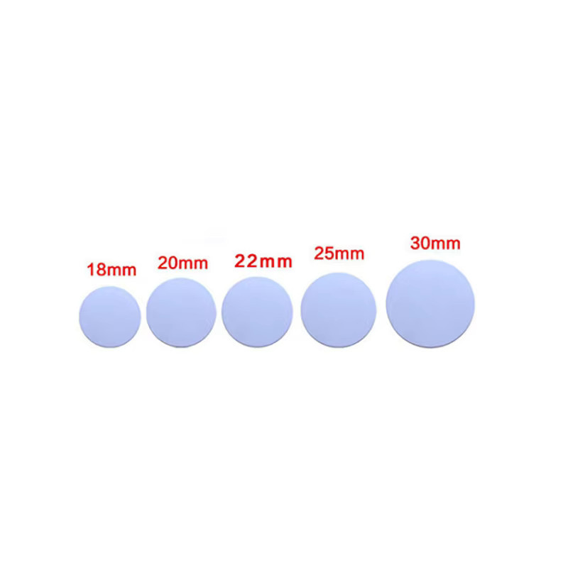 10 Stück zhizaibide RFID Aufkleber und Münz-ID-Tags TK4100 EM4100 125 kHz für Zugangskontrolle Durchmesser: 25 mm und 30 mm - Bild 1