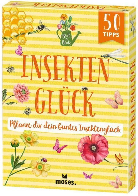 Blatt & Blüte Insektenglück, Bunt / Mehrfarbig - Bild 1
