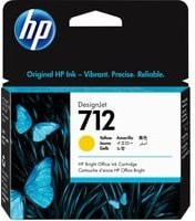 Original HP Tintenpatrone 712 Gelb für DesignJet Inkjet-Drucker, 29 ml - Bild 1
