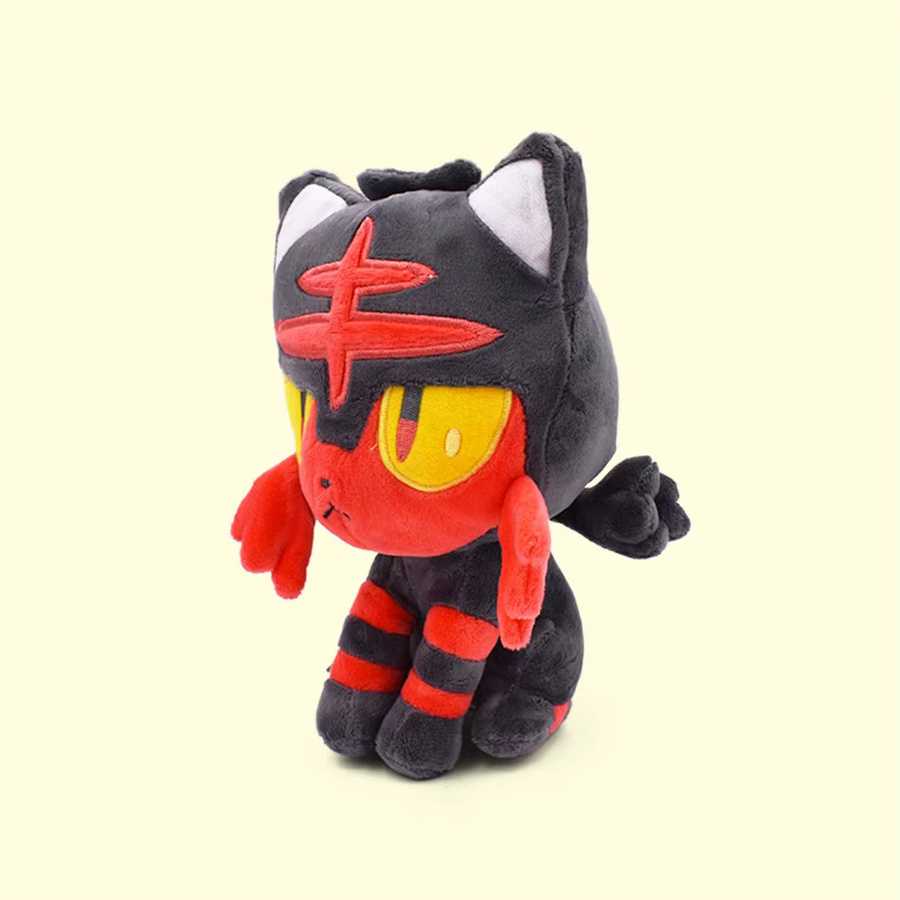 TAKARA TOMY Pokémon Litten, Plüsch, 20cm - Bild 2