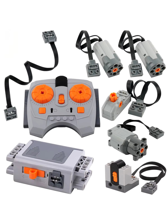 stemedu 8-in-1 MOC DIY-Spielzeug, technische elektronische Bausteine, mit IR-Fernbedienung, STEM-Lernsteine-Set - Bild 3