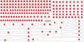 KS Tools Schaumstoffeinlage rot für 813.0213 - Bild 1