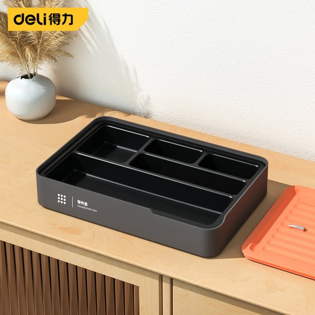 Deli Multifunktions-Werkzeugkasten aus Kunststoff als tragbarer Werkzeug-Organizer und Klassifizierungsbox für kleine Teile - Bild 1