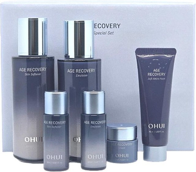 OHUI Age Recovery Skincare Set mit Kollagen, Unisex - Bild 1
