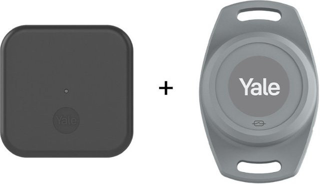 Yale Smart Opener Garage Garagentoröffner mit Positionssensor für Sektional- und Schwingtore in Weiß und Grau - Bild 1