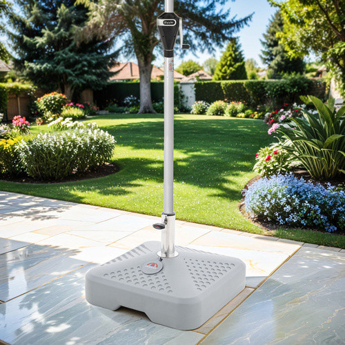 Doppler Active FILL-IT 3-in-1 Multifunktionaler Sonnenschirmständer, hellgrau, 25 l - Bild 3