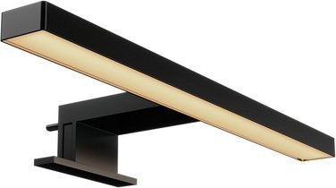 Fackelmann LED-Aufsatzleuchte in Schwarz Matt mit Leuchtmittel, B/T/H: 30,0 x 10,5 x 4,6 cm - Bild 1