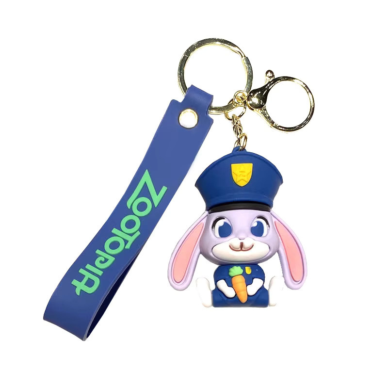 Potdemiel Zootopia Judy Nick Schlüsselanhänger, 2er Set, Zubehör - Bild 3