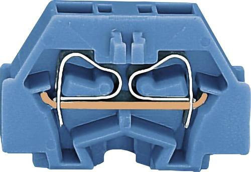 WAGO 260-304 Einzelklemme mit Zugfeder in Blau - Bild 1