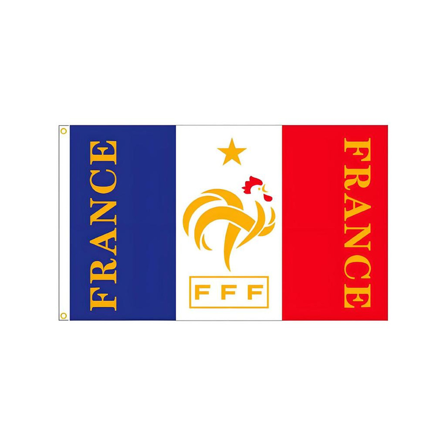Fußballmannschaftsflagge aus Polyester von LarchNook für Sportfans, Breite: 21,9 cm, Länge: 150 cm - Bild 2