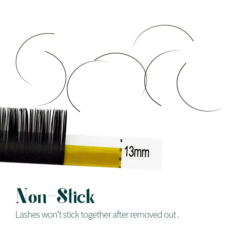 H&L SINCE 1990 Künstliche Wimpern, Dunkelschwarz, 16 Reihen, Natürlich - Bild 2