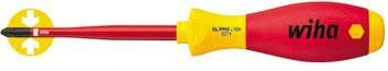 Wiha Schraubendreher SoftFinish electric slimFix PlusMinus/Phillips SL/PH1, Farbe: Rot - Bild 1
