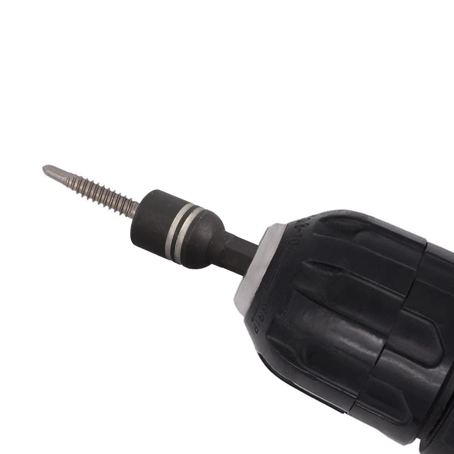 VIBRATITE Magnetisches Mutter-Schraubendreher Bit Set, 5er Set, 8x45mm, 1/4 Zoll Hex Schaft, Steckschlüssel Adapter für Reparaturarbeiten - Bild 4