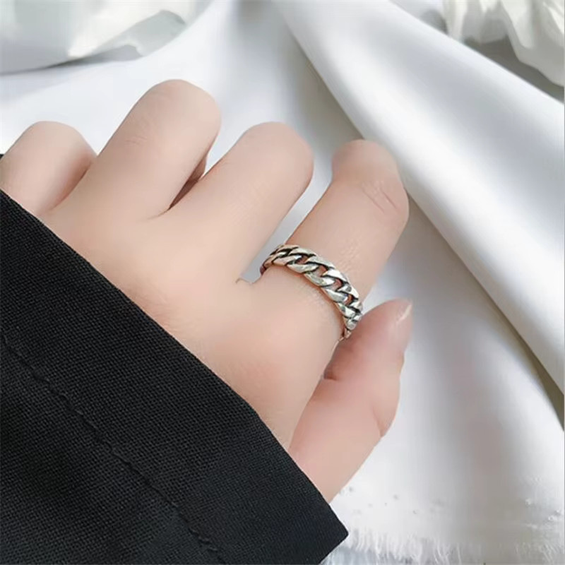 GaGa-Duck Ring, 925 Silber, Geflochten, Vintage - Bild 3