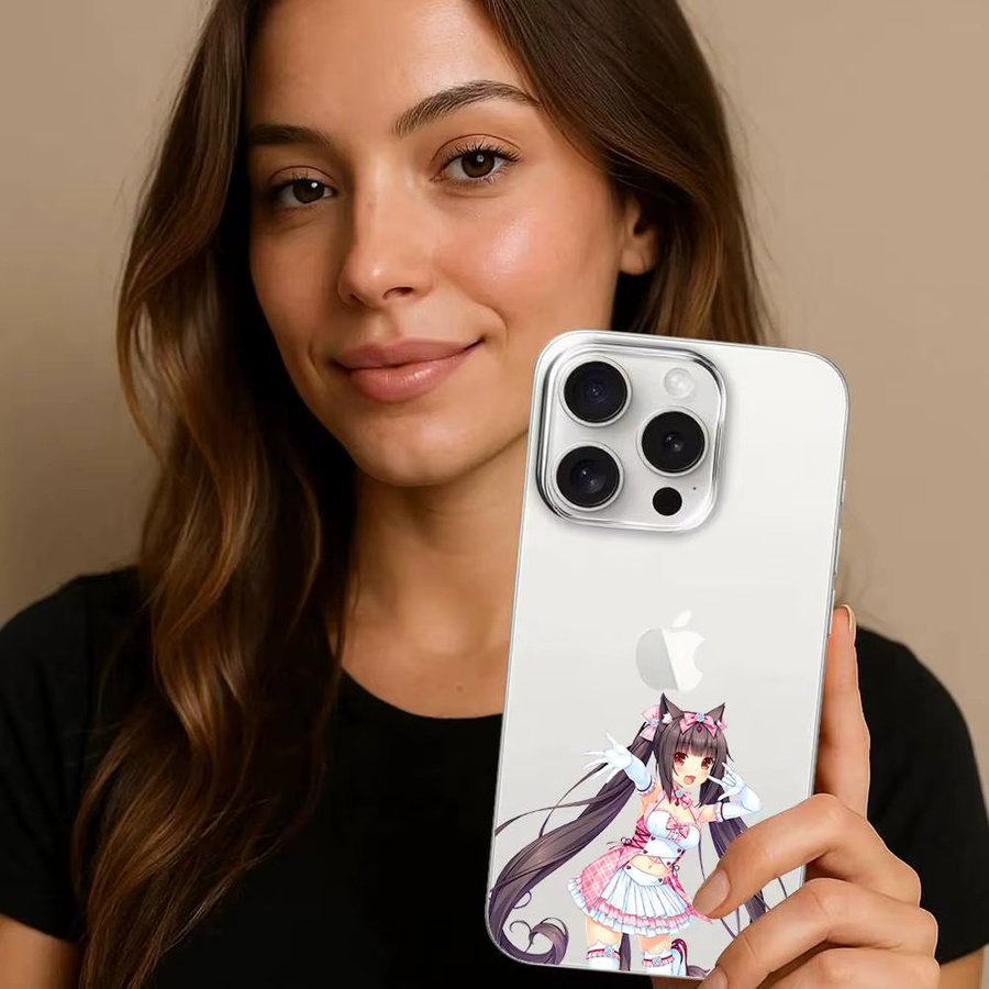 N-Ne-koparas Transparente Handyhülle für iPhone 17 16 15 14 13 12 11 Pro Max Plus - Bild 3