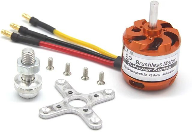 EPRC Motor D3536 3536 Brushless FPV Motor, 5,0mm Schaft, 102g, 35x36mm - Bild 1