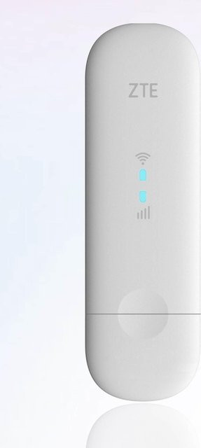 ZTE MF79U Mobiler 4G-WLAN-Hotspot mit Wi-Fi 4 in Weiß - Bild 1