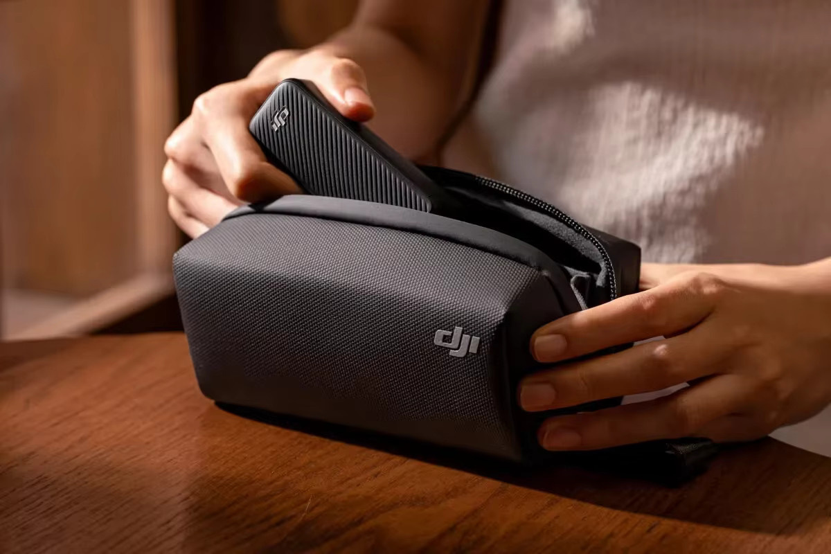 DJI Osmo Pocket 3 Tragetasche in Schwarz als leichter Aufbewahrungskoffer für das DJI Osmo Pocket 3 Creator Combo Zubehör - Bild 2