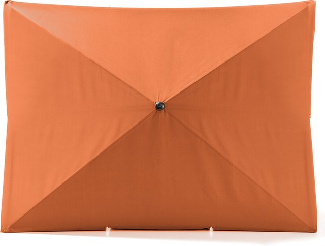 Solax-Sunshine Rechteckschirm aus Polyester in Orange, B: 140 cm, H: 180 cm - Bild 1