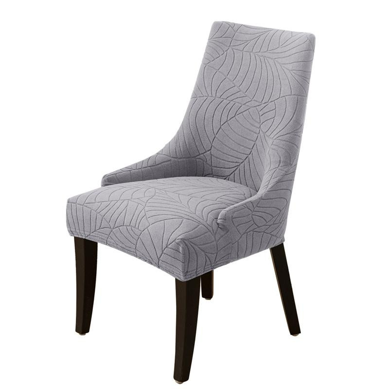 Elastische Sesselhusse mit hoher Rückenlehne von Household supplies MH, moderner Sitzbezug aus Polyester und Elasthan, einfarbig - Bild 2