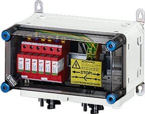 Hensel PV-GAK mit ÜSE Mi PV 1122 Verteilerbox aus Kunststoff in Weiß für die Wandmontage - Bild 1
