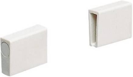 Hager KZ021 Endkappen 1-polig Set, 10 Stück, Reinweiß (RAL 9010) - Bild 1