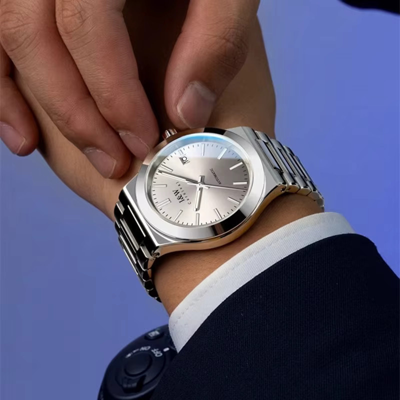 KARNEVAL Armbanduhr Automatik, Edelstahl, Herren - Bild 3